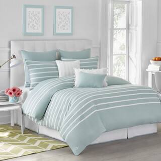 Jill Rosenwald King Aqua Bed Skirt Jill Rosenwald King Aqua Bed Skirt