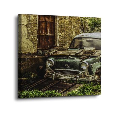 Scott Medwetz 'Abandoned Home' Gallery-wrapped Canvas Art