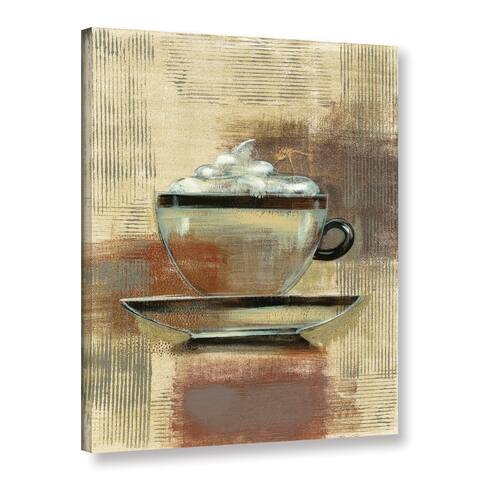 Silvia Vassileva's Café Classico II Neutral, Gallery Wrapped Canvas