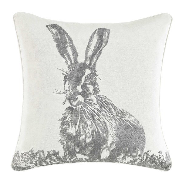 Laura Ashley Bunny Throw Pillow