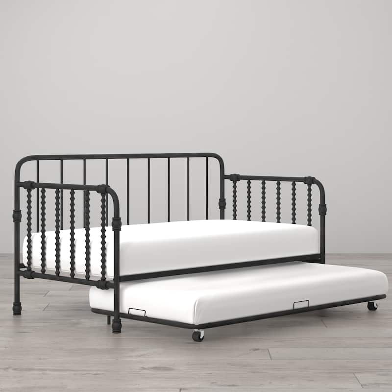 Little Seeds Monarch Hill Wren Daybed with Trundle - Black