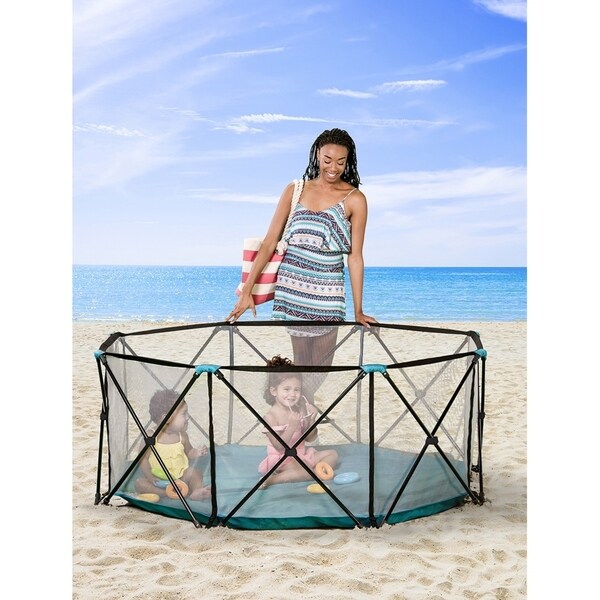 8 panel portable play yard