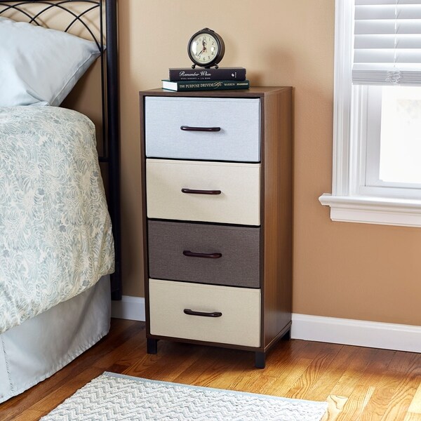 Household Essentials 4-Drawer Storage Chest