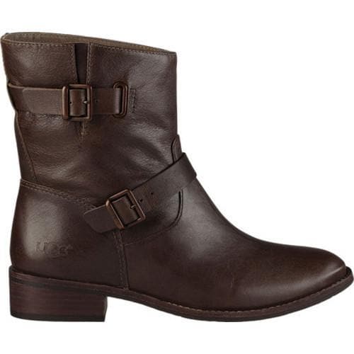 womens leather ugg biker boots