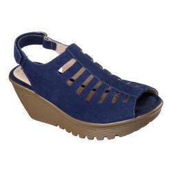 skechers trapezoid wedge sandal