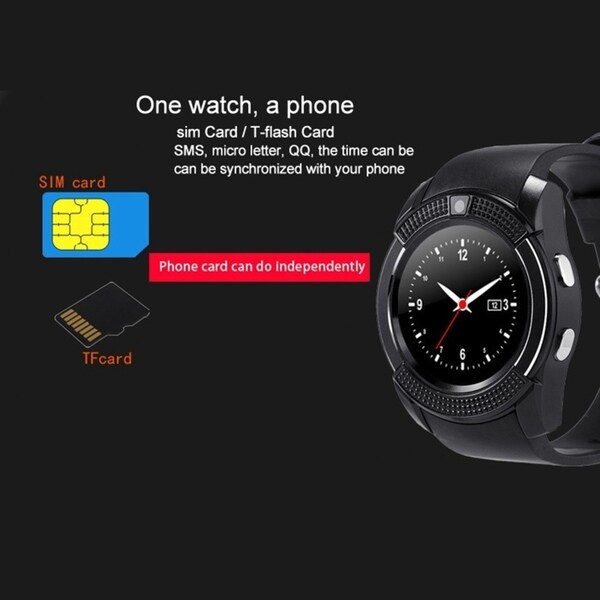 smart watch phone v8