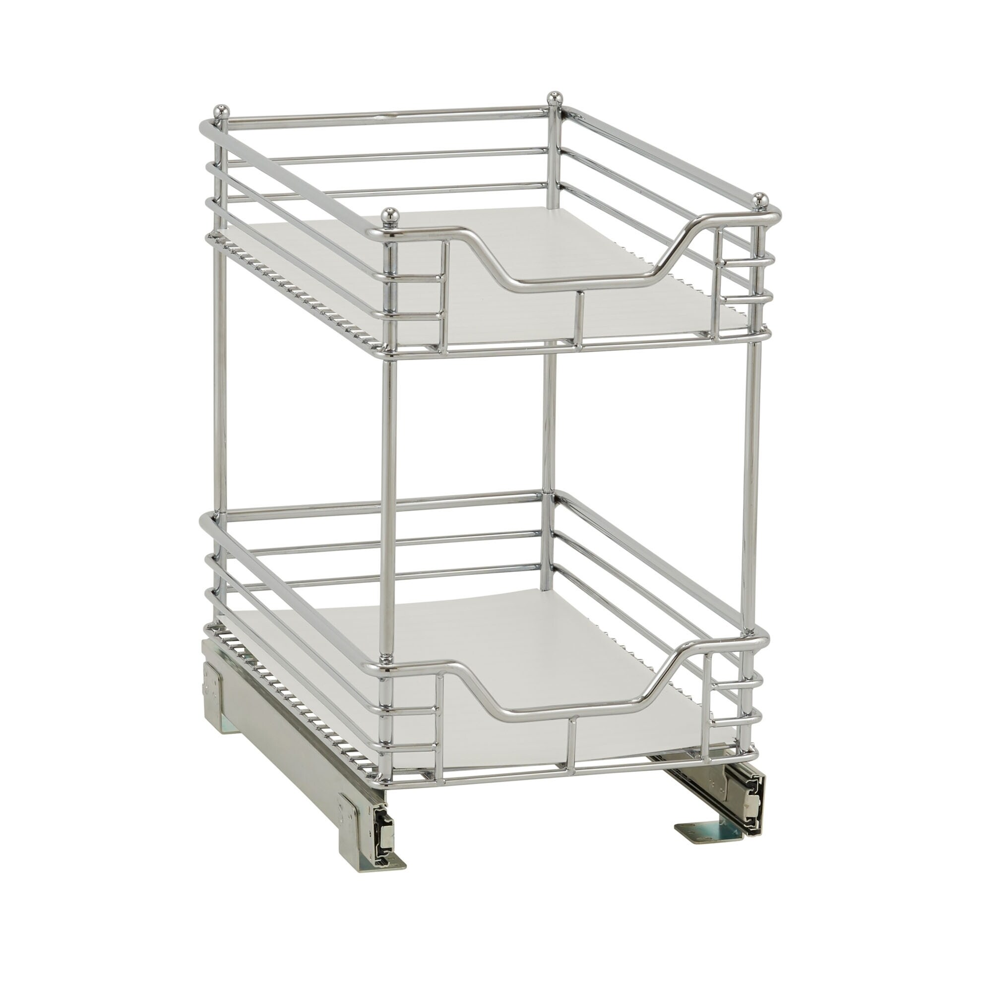 Shop Standard 2 Tier 11 5 Inch Glidez Sliding Under Cabinet