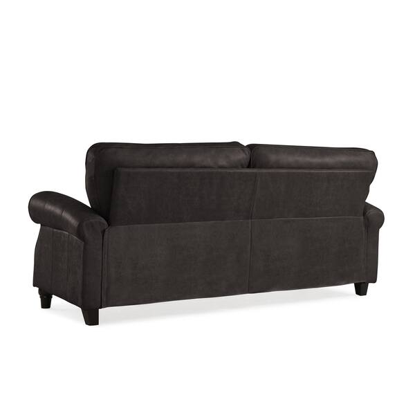 Shop Handy Living Victoria Sofast Sofa In Grey Distressed Faux