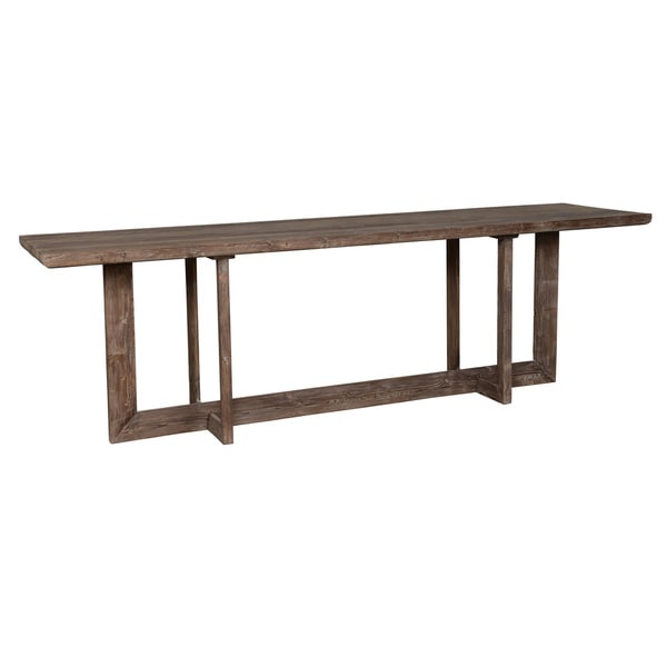Roanoke 118 Inch Reclaimed Pine Gathering Table By Kosas Home Roanoke 118 Inch Reclaimed Pine Gathering Table By Kosas Home Brown