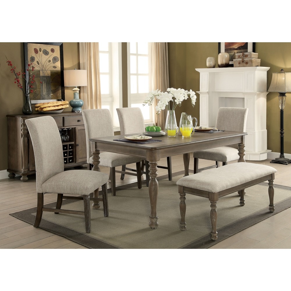 The Gray Barn Louland Falls Traditional Rustic 66 Inch Dining Table On Sale Overstock 17520813