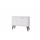 preview thumbnail 2 of 10, Manhattan Comfort Bromma 35.43" Buffet Stand with 3 Shelves and 3 Doors