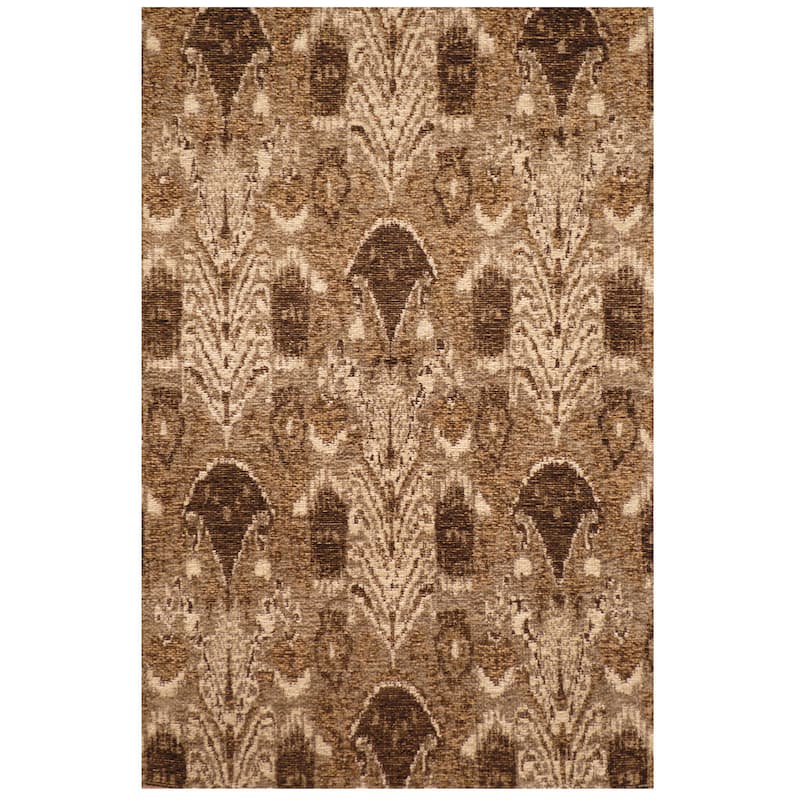 HERAT ORIENTAL Handmade Chenille Flatweave Ikat Rug - 2' x 3'