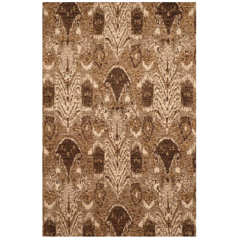 HERAT ORIENTAL Handmade Chenille Flatweave Ikat Rug - 2' x 3'