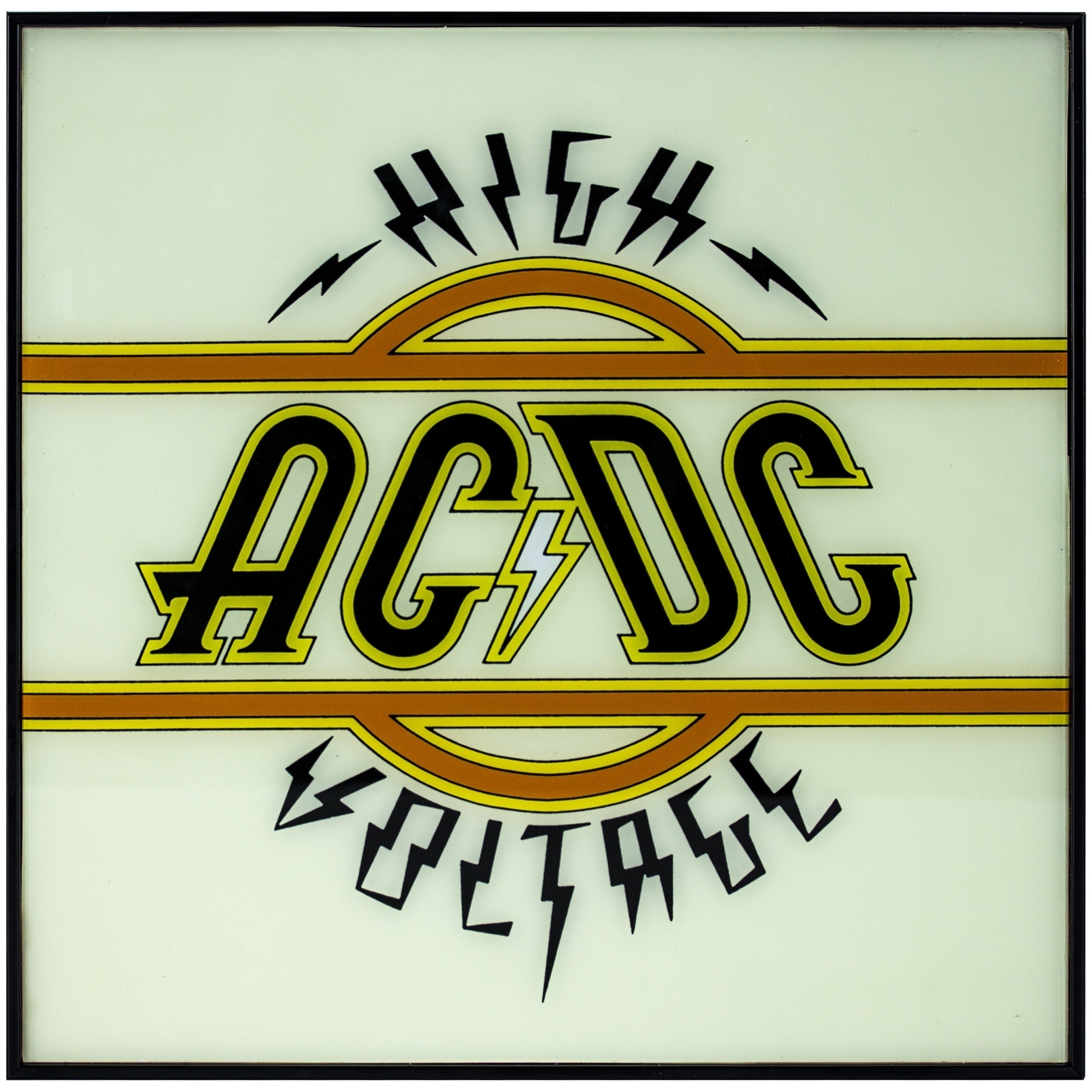 American Art Decor AC/DC "High Voltage" Framed Album Cover Wall Art - 17522172
