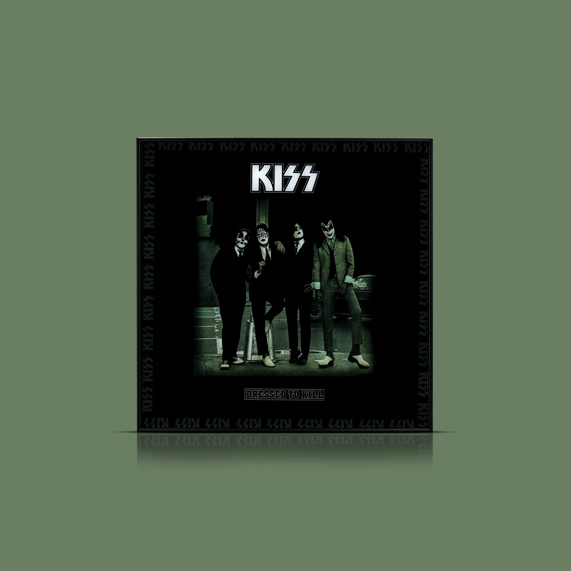 Shop American Art Decor Kiss Dressed To Kill Framed Album Cover