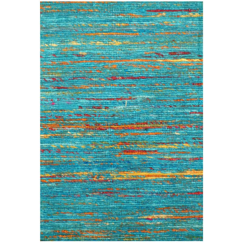 HERAT ORIENTAL Handmade Chenille Flatweave Rug - 1'6" x 2'