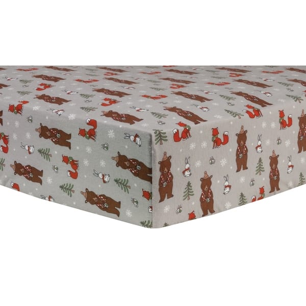 Fitted Crib Trend Lab Crib Sheets Trend Lab Blue Elephants Flannel