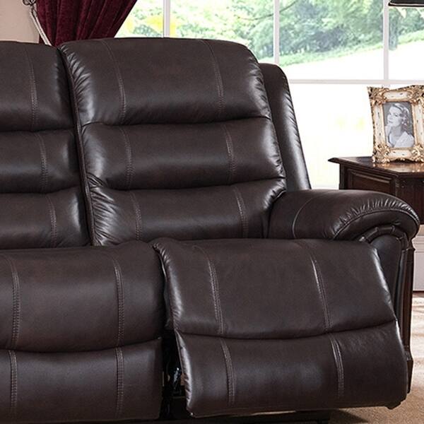 Shop Brookville Leather Sofa And Loveseat Recliner Set