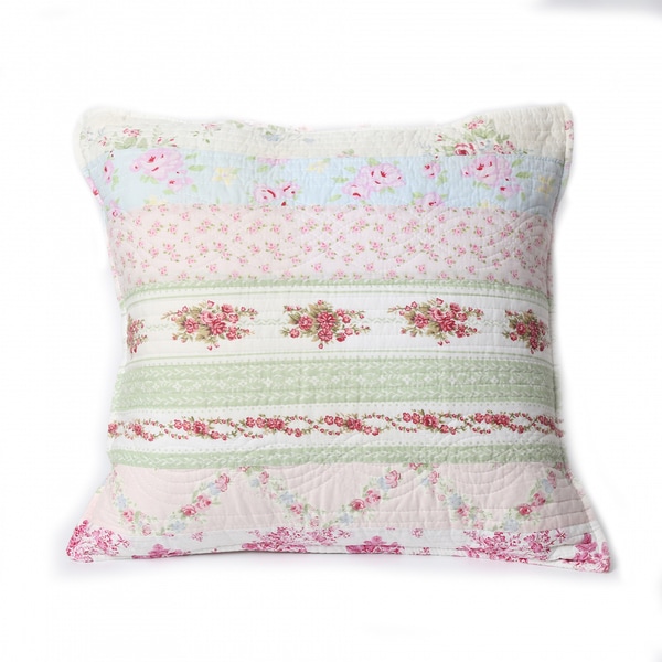 Wild Rose Enchantment 20-inch Throw Pillow