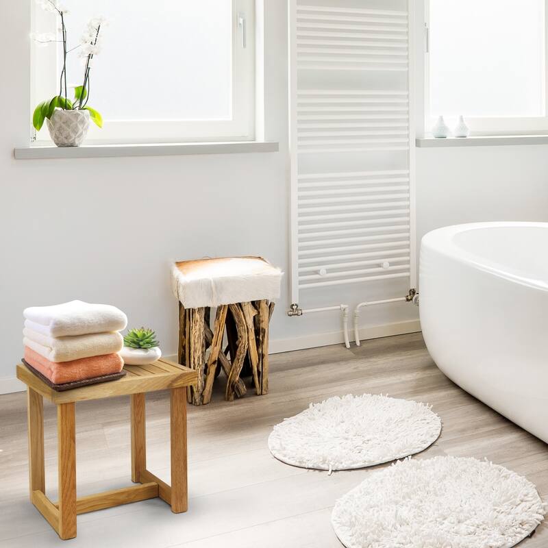 American Trails Natural 18-inch Shower Bench