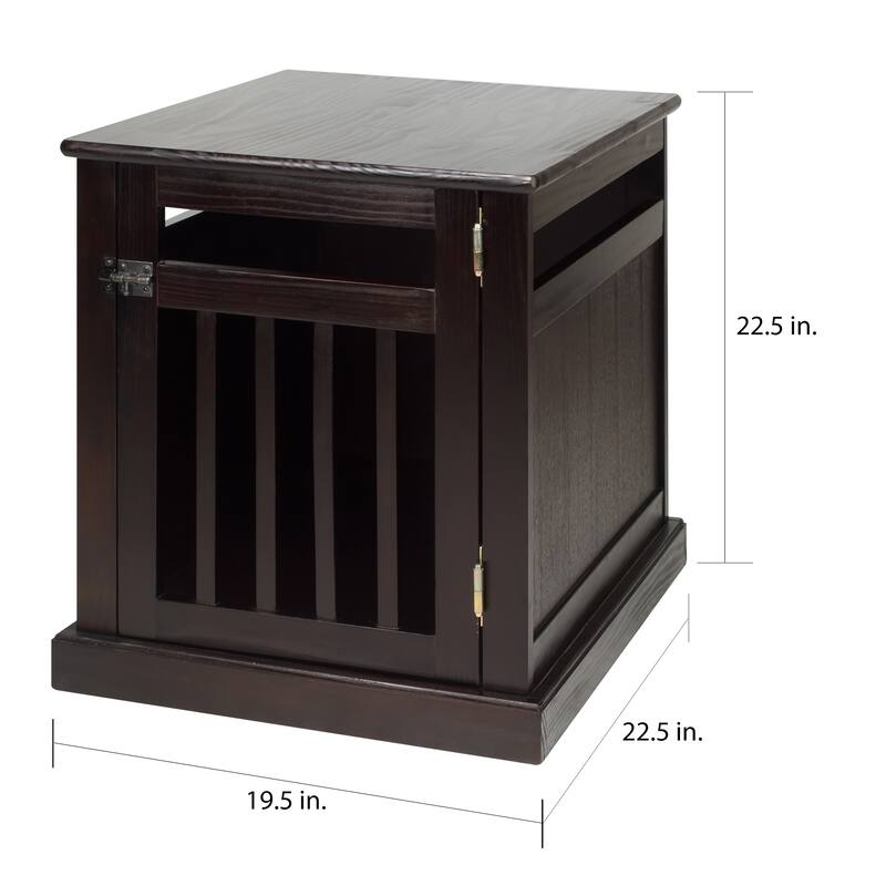 Chappy Espresso Pet Crate