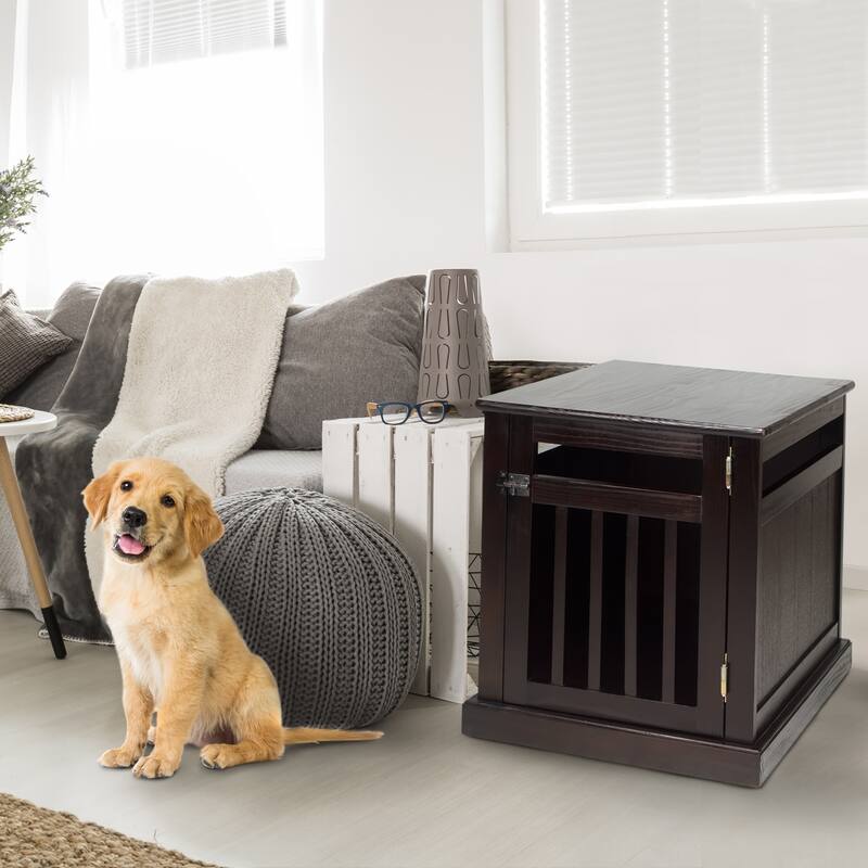 Chappy Espresso Pet Crate