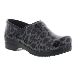 sanita clogs leopard print