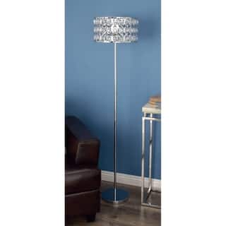 Crystal Floor Lamps Online At Our Best Lighting Modern 62 Inch Metal And Gl Crystal Floor Lamp By Studio 350