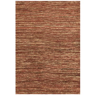 HERAT ORIENTAL Handmade Chenille Flatweave Rug - 5'6" x 7'7"