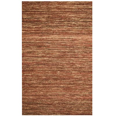 HERAT ORIENTAL Handmade Chenille Flatweave Rug - 6'6" x 9'6"