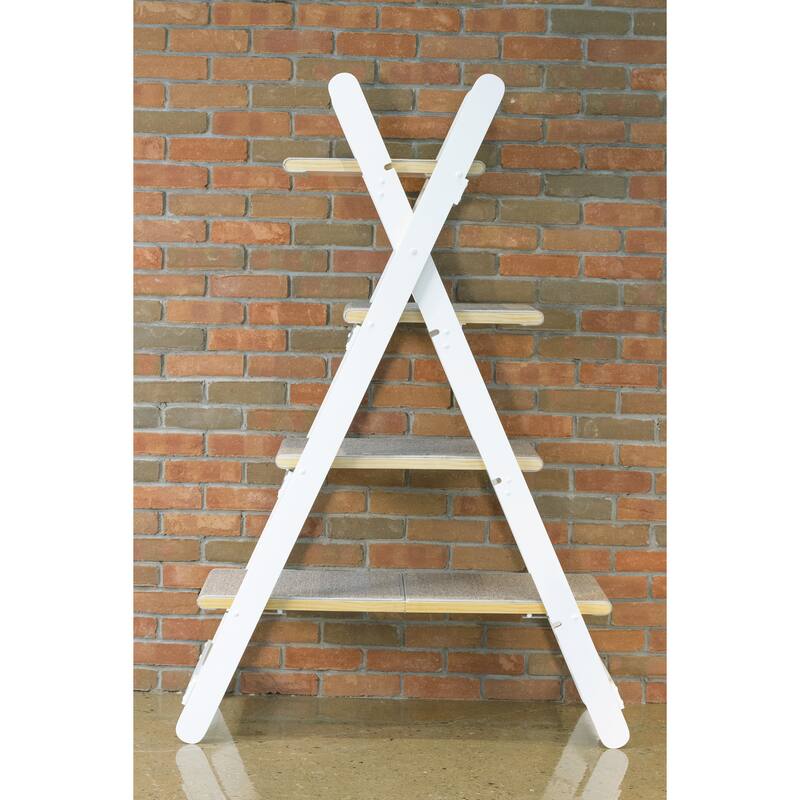Modern Folding 4 Level Cat Tree