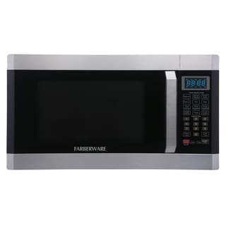 Stainless Steel Microwaves The Best Deals For Sep 2017 Farberware 1 6 Cubic Foot 1100 Watt Microwave With Smart Sensor Stainless Steel Platinum