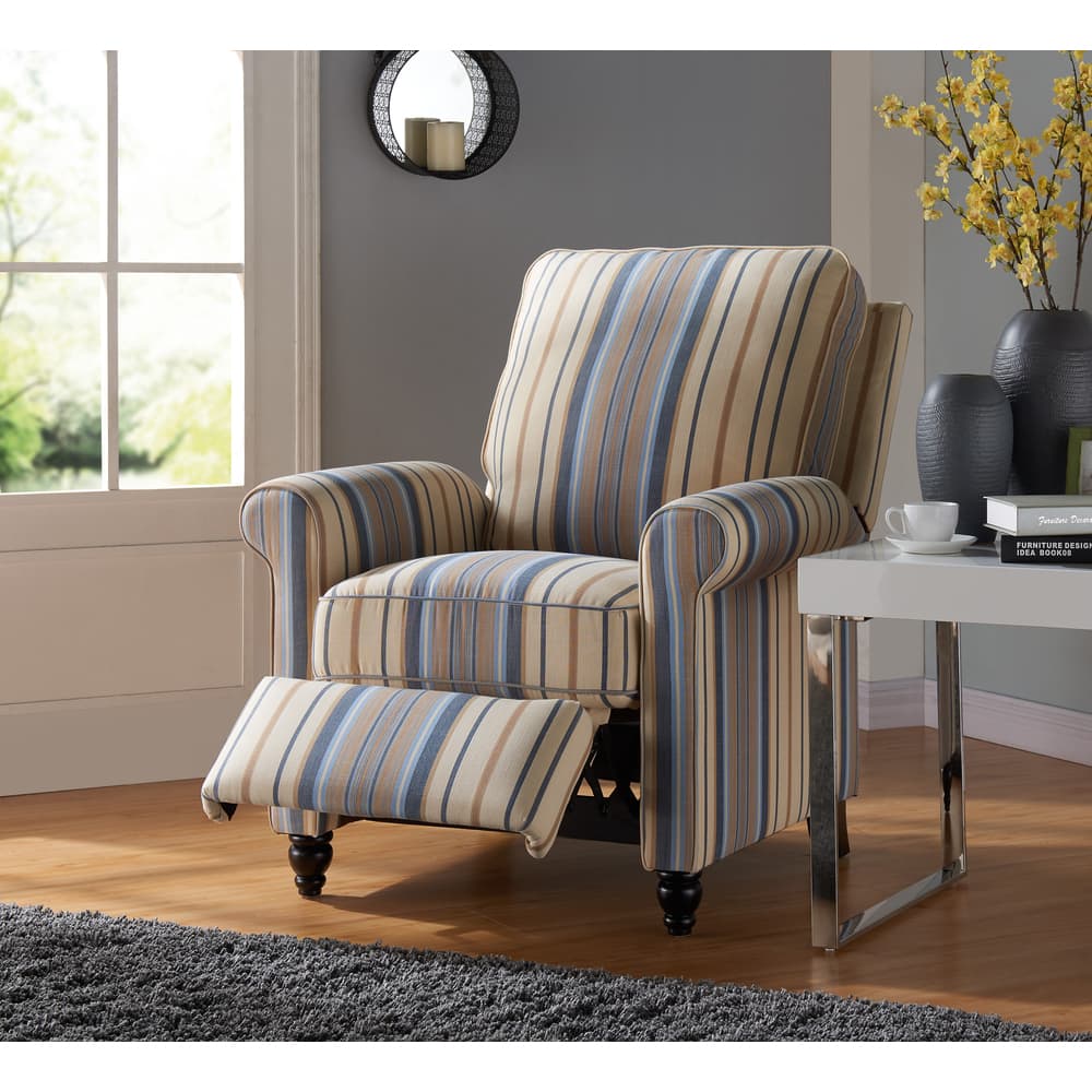 Copper Grove Lassen Blue Recliner Chair