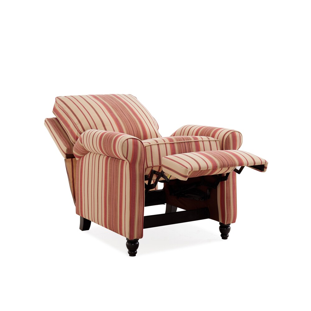 striped fabric recliners