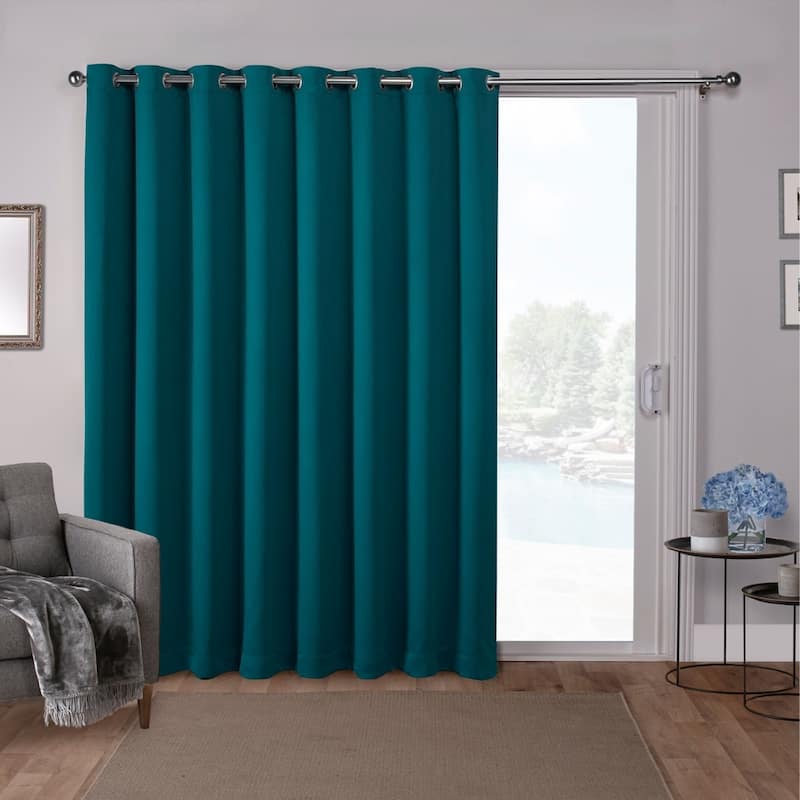 Porch & Den Boosalis Sateen Thermal Woven Blackout Patio Curtain Panel