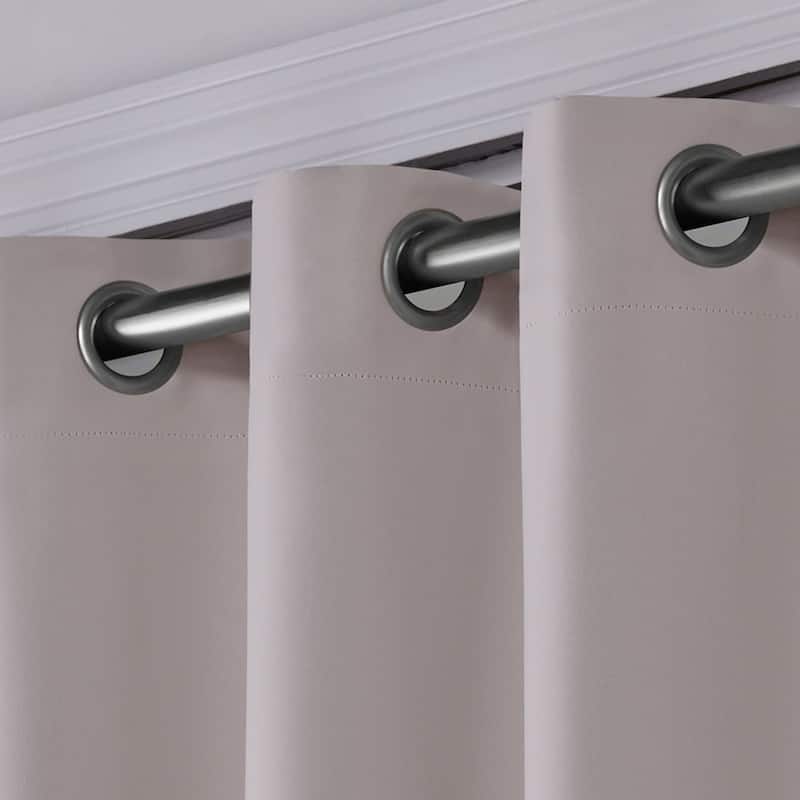 Porch & Den Boosalis Sateen Thermal Woven Blackout Patio Curtain Panel