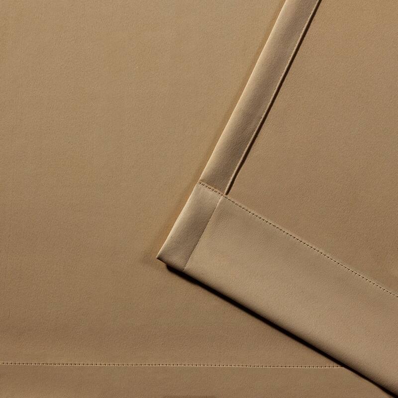 Porch & Den Boosalis Sateen Thermal Woven Blackout Patio Curtain Panel