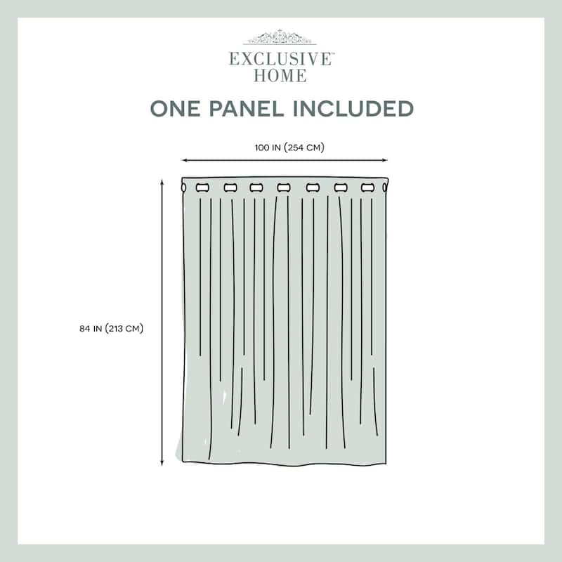 Porch & Den Boosalis Sateen Thermal Woven Blackout Patio Curtain Panel