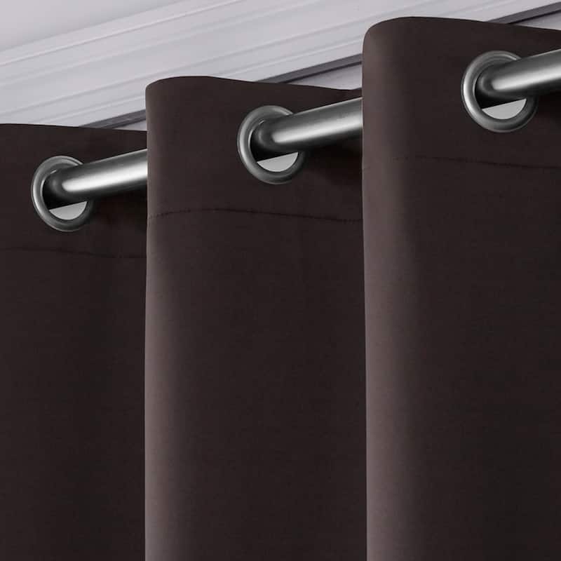 Porch & Den Boosalis Sateen Thermal Woven Blackout Patio Curtain Panel