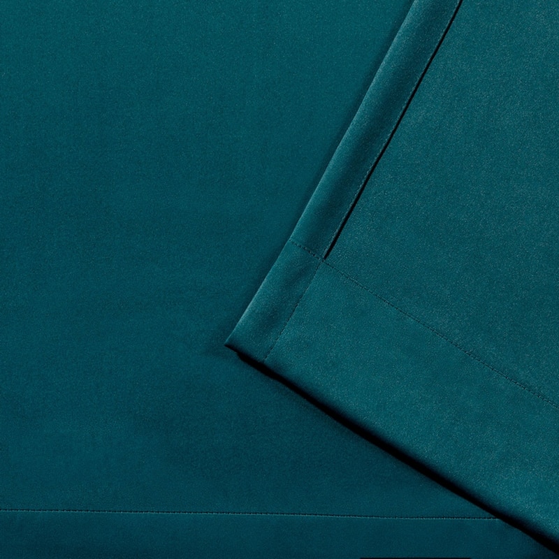 Porch & Den Boosalis Sateen Thermal Woven Blackout Patio Curtain Panel