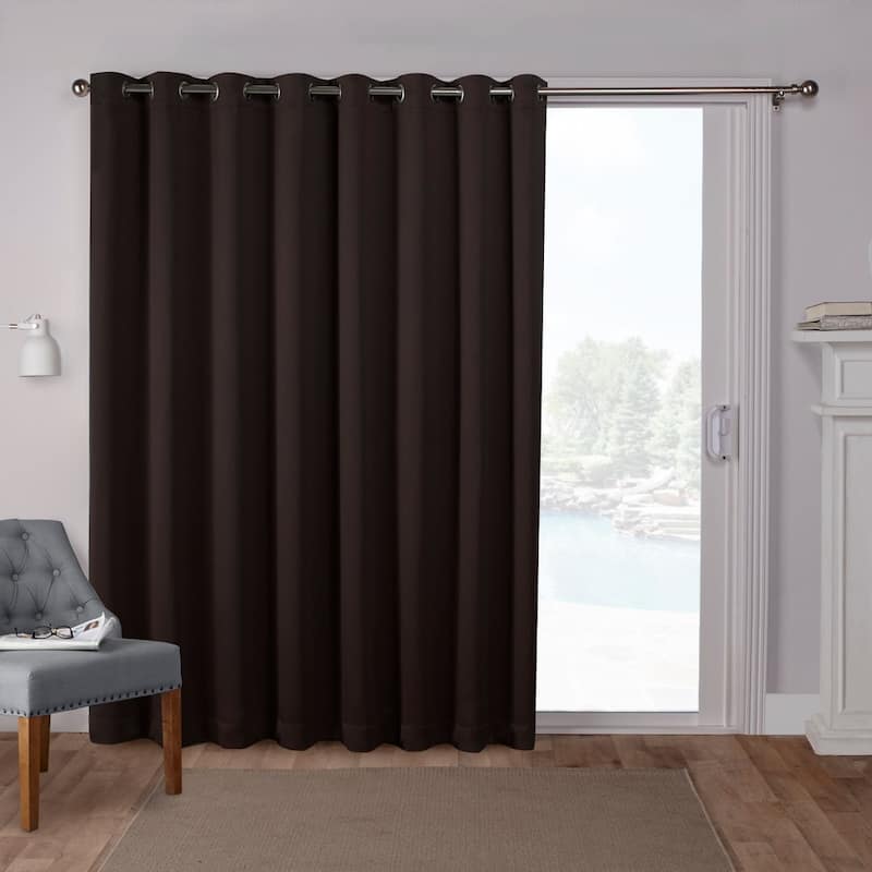 Porch & Den Boosalis Sateen Thermal Woven Blackout Patio Curtain Panel
