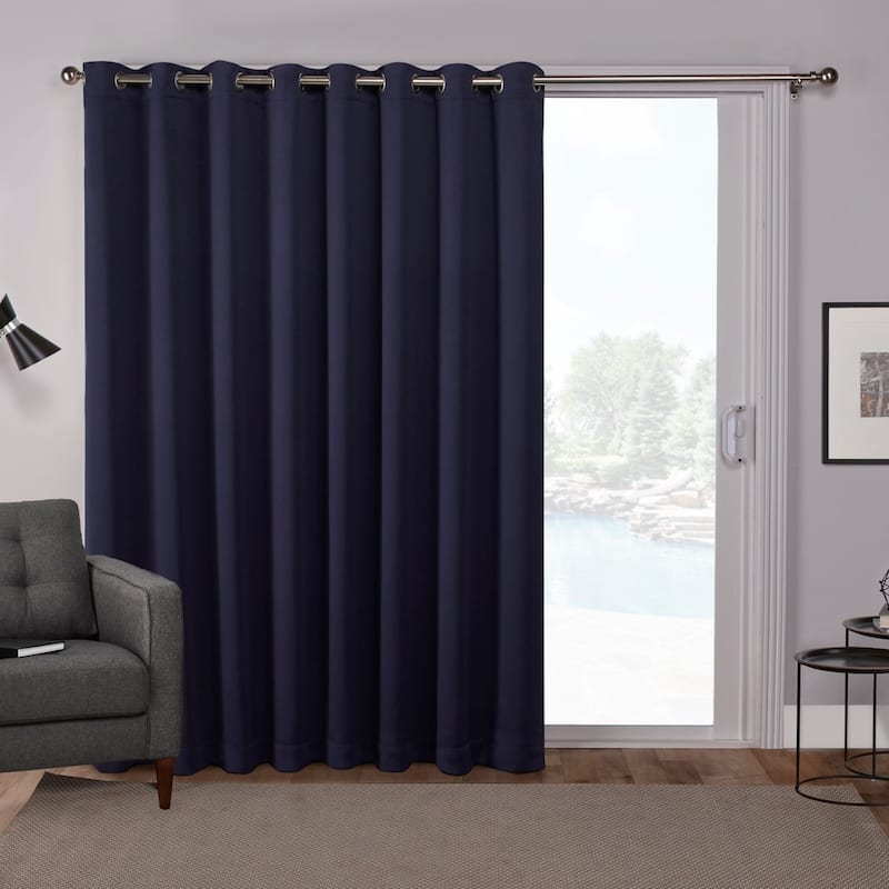 Porch & Den Boosalis Sateen Thermal Woven Blackout Patio Curtain Panel