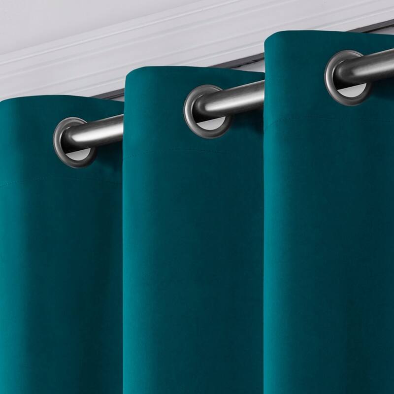 Porch & Den Boosalis Sateen Thermal Woven Blackout Patio Curtain Panel