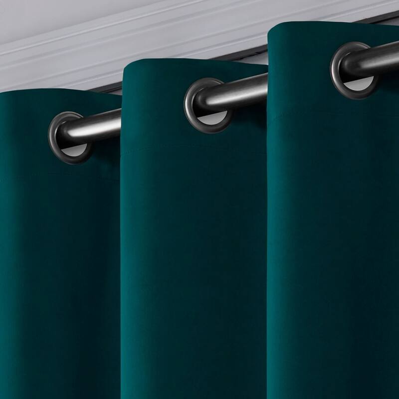 Porch & Den Boosalis Sateen Thermal Woven Blackout Patio Curtain Panel