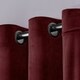 preview thumbnail 46 of 46, ATI Home Velvet Heavyweight Light Filtering Grommet Top Curtain Panel Pair