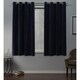 preview thumbnail 28 of 46, ATI Home Velvet Heavyweight Light Filtering Grommet Top Curtain Panel Pair