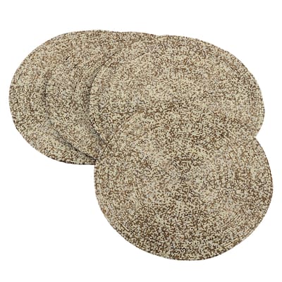 Glass Beaded Design Elegant Decorative Placemat Set