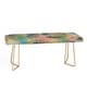preview thumbnail 2 of 2, Deny Designs Painterly Tie Dye Circles Bench (2 Leg Options)