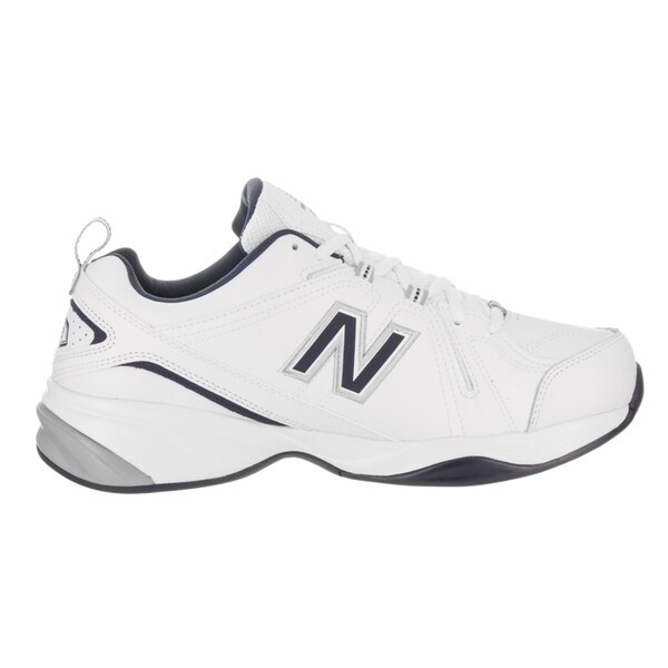 new balance men's 608v4 black wide athletic shoe