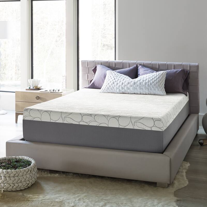 Beautyrest 14inch Gel Memory Foam Mattress in a Box On Sale Bed